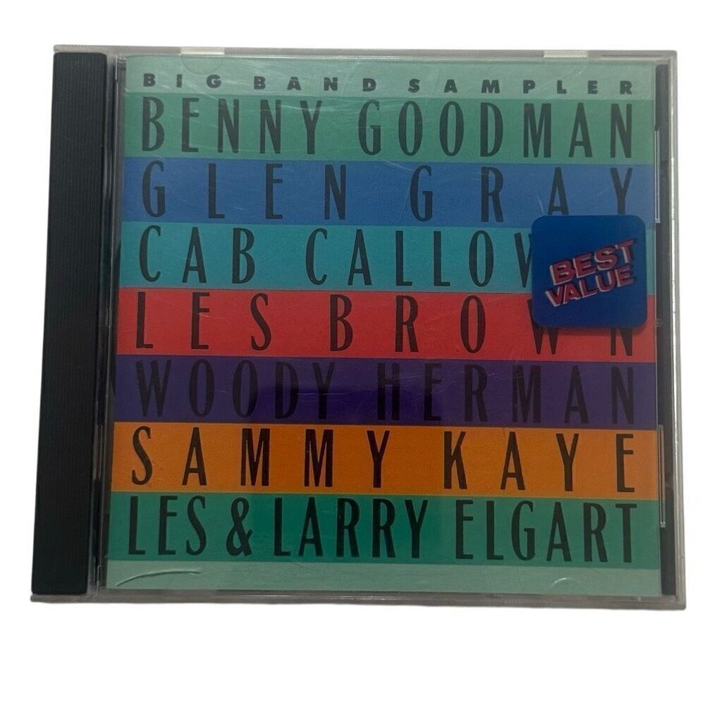 Big Band Sampler: Benny Goodman, Glen Gray, Cab Calloway, Les Brown (CD, 1990)